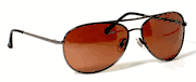 Aviator Sunglasses with Blue Buster lens